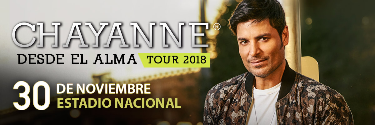 CHAYANNE. Información De Próximas Fechas Y Presentaciones. Compra Tus ...