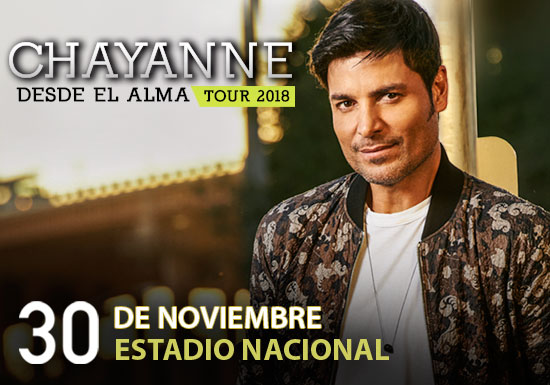 CHAYANNE. Información De Próximas Fechas Y Presentaciones. Compra Tus ...