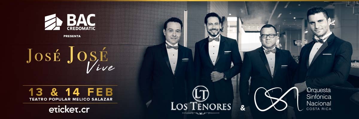 LOS TENORES Y LA ORQUESTA SINFONICA NACIONAL  - JOSE JOSE VIVE