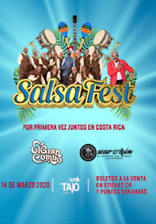 FESTIVAL DE LA SALSA PARQUE DIVERSIONES EL TAJO SAN JOSE