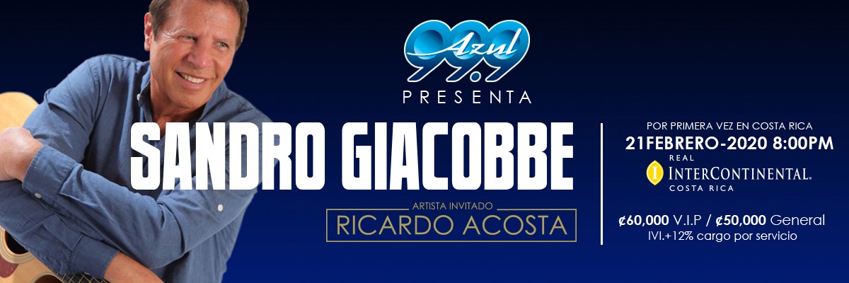 SANDRO GIACOBBE EN CONCIERTO